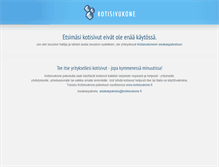 Tablet Screenshot of nostolaitehuolto.fi.kotisivukone.com