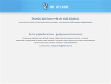 Tablet Screenshot of mergitten.kotisivukone.com