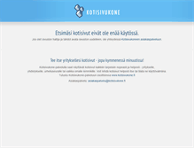 Tablet Screenshot of eukkupojat.kotisivukone.com