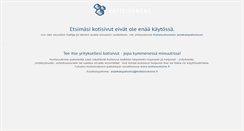 Desktop Screenshot of muskarimamma.kotisivukone.com