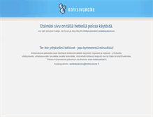 Tablet Screenshot of bcaltair.kotisivukone.com