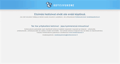 Desktop Screenshot of gallerizebra.kotisivukone.com