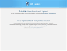 Tablet Screenshot of ekoayp.kotisivukone.com
