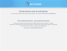 Tablet Screenshot of emmasofiavirtanen.kotisivukone.com