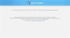 Desktop Screenshot of catesite.kotisivukone.com