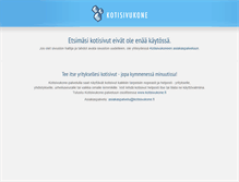 Tablet Screenshot of catesite.kotisivukone.com