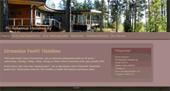 Desktop Screenshot of penttiheinanen.kotisivukone.com