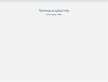 Tablet Screenshot of kasipalloerotuomarit.kotisivukone.com