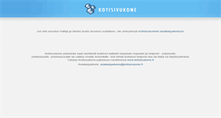 Desktop Screenshot of kdvlkpo.kotisivukone.com