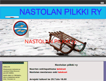 Tablet Screenshot of nastolanpilkki.kotisivukone.com