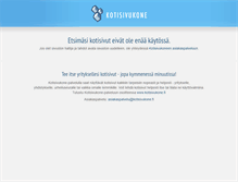 Tablet Screenshot of esmarikennel.kotisivukone.com