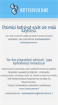 Mobile Screenshot of droledemaison.kotisivukone.com