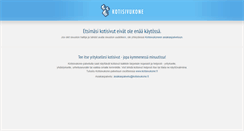 Desktop Screenshot of nettitaxit.fi.kotisivukone.com