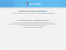 Tablet Screenshot of botnia69.kotisivukone.com