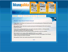 Tablet Screenshot of ikkunapaikkaeng.kotisivukone.com